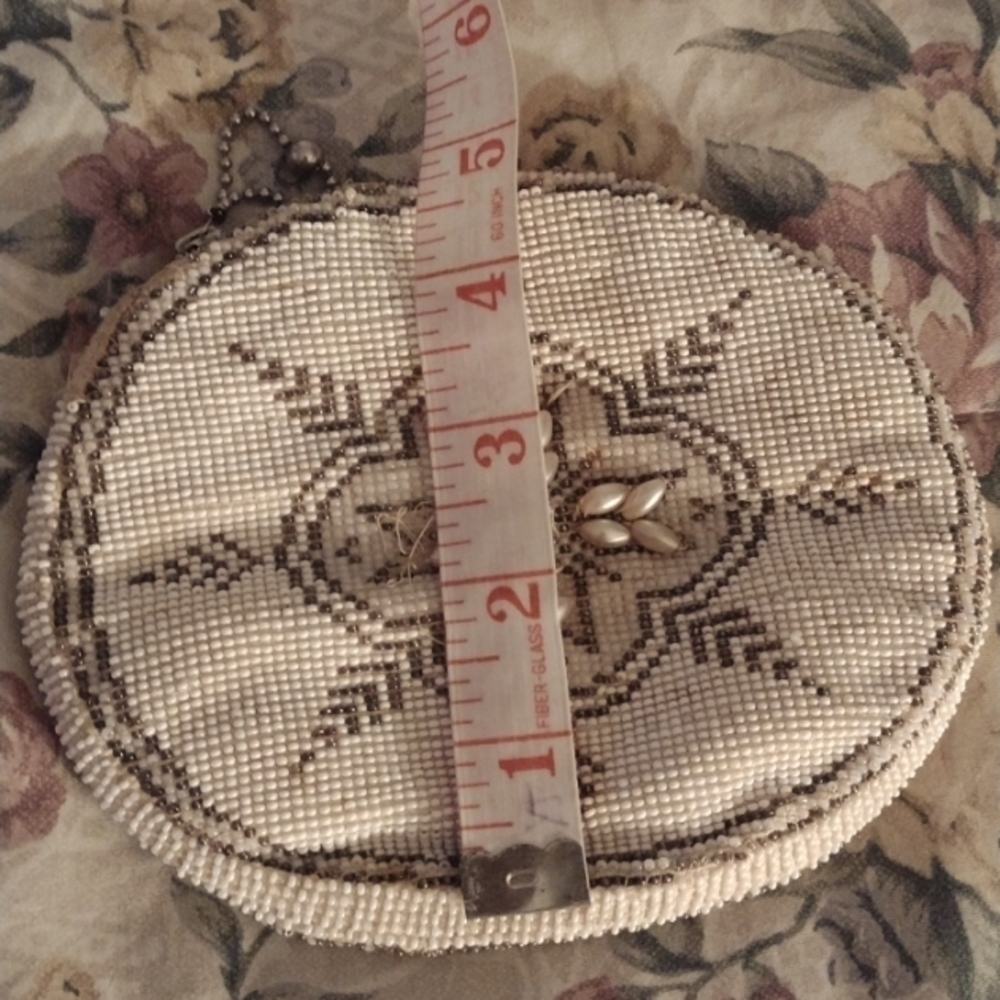 Vintage 1920's  Beaded Clutch Purse - Picture 7 of 7